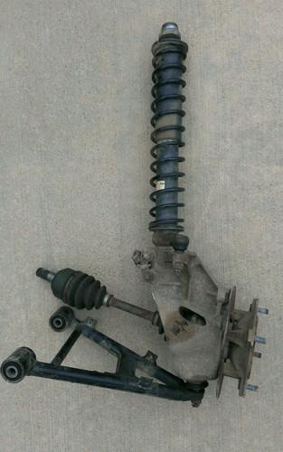 Right front knuckle axle strut hub a arm shock kawasaki prairie 360 4x4 05 kvf