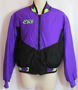 Vtg arctic cat by arcticwear , usa,thinsulate jacket, purple, size large, guc!!