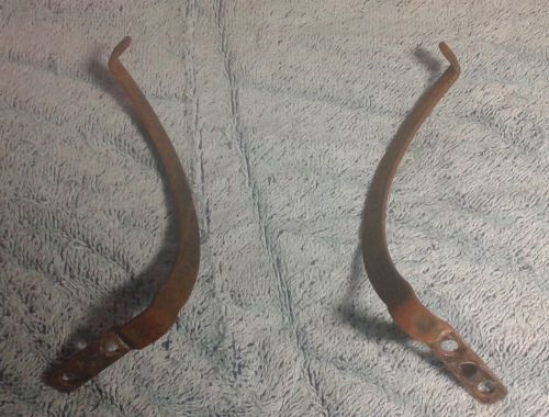 1955 56 57 ford thunderbird glove box l&amp;r curved hinges