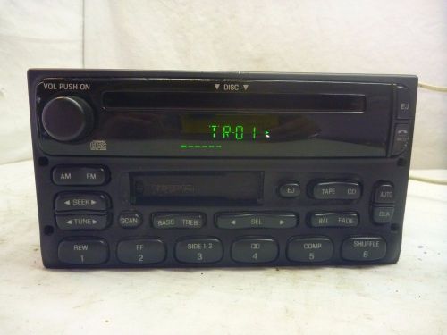 99-03 ford ranger f150 windstar explorer cd cassette radio 3f2t-18c868-ec st1446
