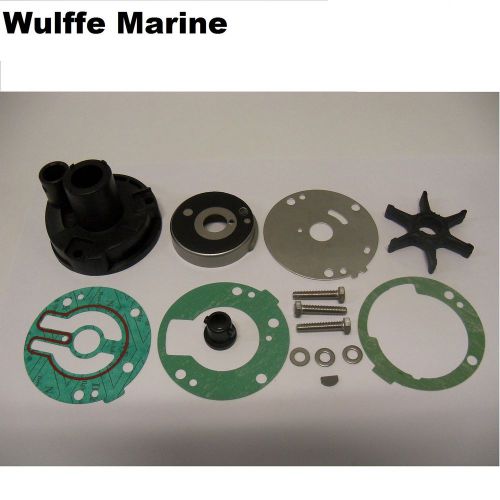 Water pump impeller kit for mariner 20, 25, 30 hp replcs 18-3426 18-3427 95611m