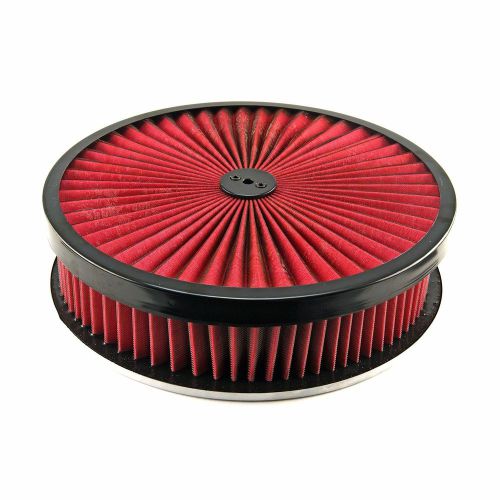 14&#034; x 3&#034; washable air filter cleaner assembly re-usable oiled filter chevy ford