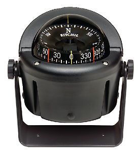 Ritchie navigation hb741 compass helmsman brkt dir blk