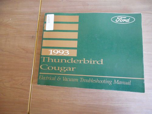 1993 ford thunderbird cougar elect vacuum evtm manual