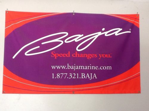 Baja boats original dealership banner outlaw islander boss