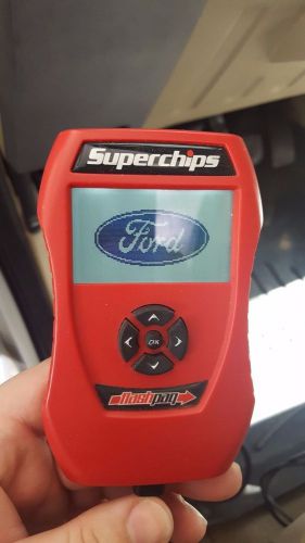 Superchips flashpaq 1855 tuner ford  f250 f350 powerstroke diesel 1999-2010