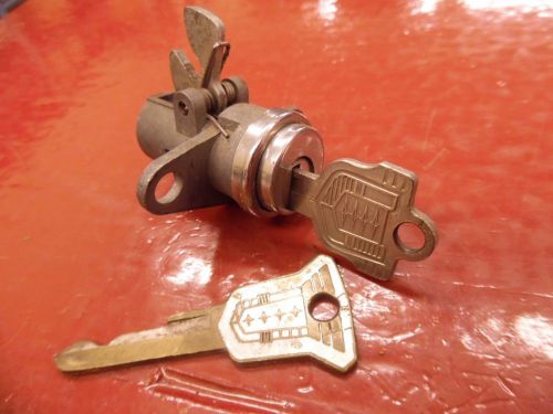 1955 1956 lincoln mercury glove box lock assembly with keys