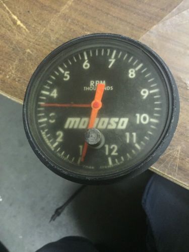 Vintage motorola moroso 10k cable driven tachometer