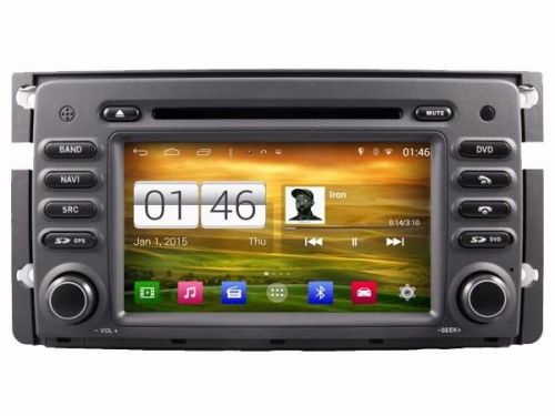 7&#034; android 4.4 car dvd player gps radio stereo for smart fortwo ii 2007-2011