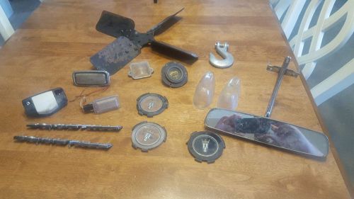 Miscellaneous vintage auto parts bundle arts and craft