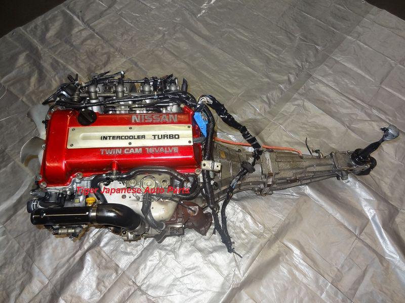  sr20 s13 det dohc red top engine & rwd transmission 90-93