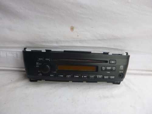 04-06 nissan sentra radio cd player face plate cy08b sw61425