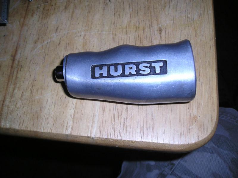 Vintage hurst shifter handle with line lock switch