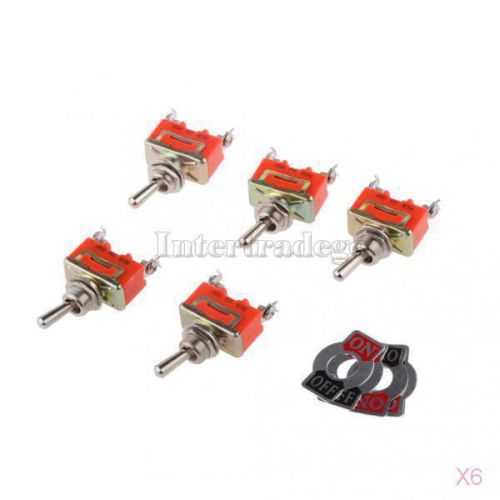 6x 5 x 250v 15a waterproof plastic foot rocker toggle switch on/off vehicle