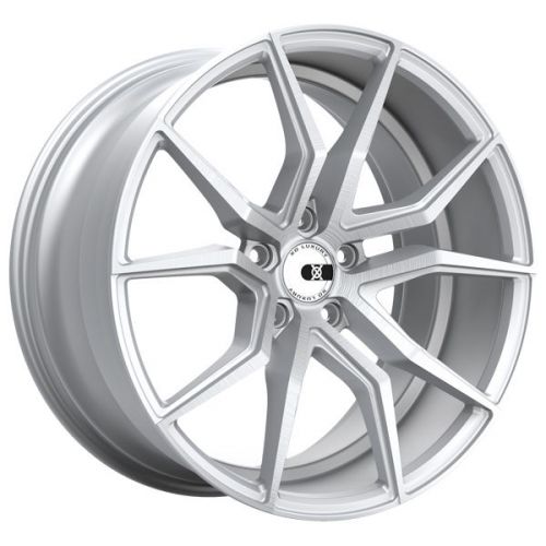 4-new xo luxury x253 verona 20x8.5 5x108 +42mm silver/brushed wheels rims