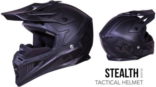 New 509 tactical helmet snowmobile stealth black small sm 509-hel-tst