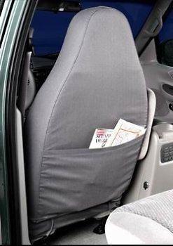 Covercraft seatsaver custom-fit seat cover - pollycotton grey