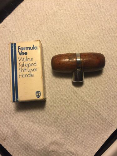 Vintage volkswagen walnut t shaped shift lever handle formula vee
