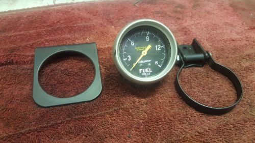 Autometer  fuel pressure  gauge