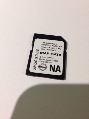 Nissan map data card navigation 25920 3ta0b