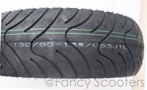 Peace sports tpgs-808 150cc fron &amp; rear tubeless scooter tire 130/60-13 53j