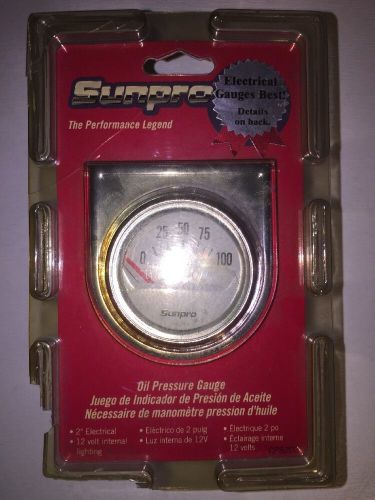 Sunpro cp8202 styleline electrical oil pressure gauge