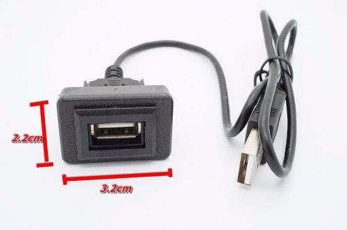 Usb audio cable size 2.2x3.2cm fit for mitsubishi mirage panel socket