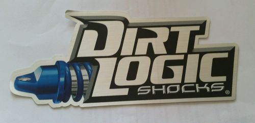 Dirt logic shocks racing decals stickers offroad atv quad dirt mint400 diesel
