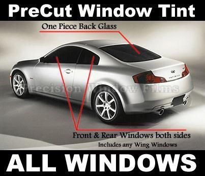 Diy precut window tint kit | all makes models and years