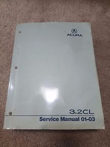 2001-2003 acura 3.2 cl service manual (01-03)