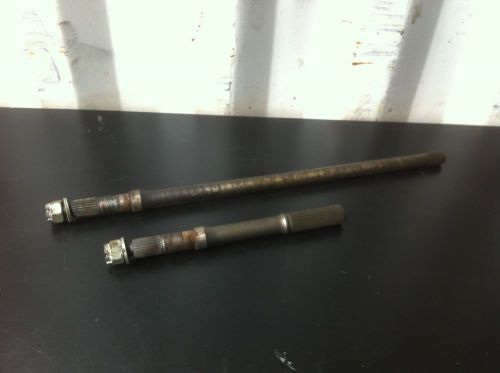 1996 kawasaki bayou 300 300b rear axle axles shaft shafts left right pair