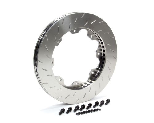 Performance friction steel 11.750 in od slotted brake rotor part 299-32-0045-02