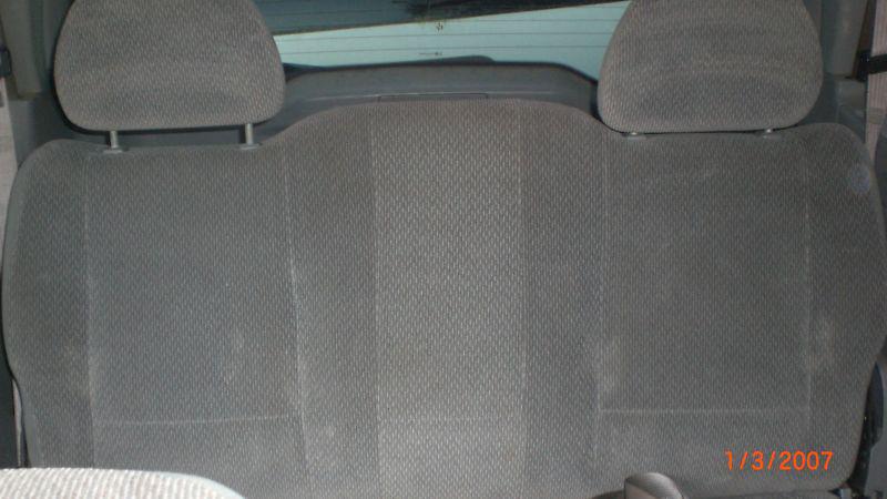 Ford windstar rear 3rd row cloth seat 03 02 01 00 van parting