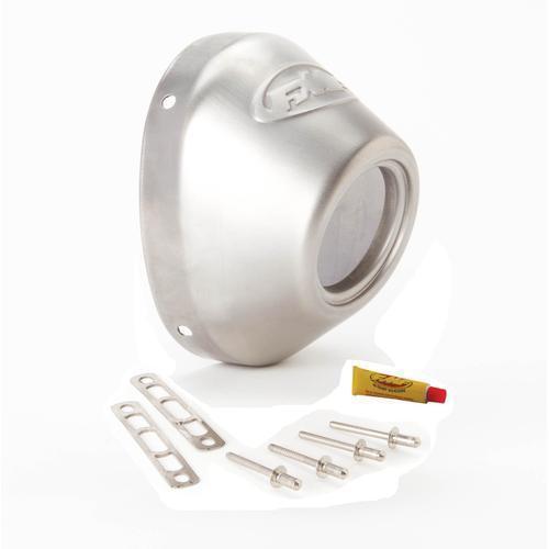 Fmf 040635 rear stainless slash cut cone cap for powercore 4 and q4 exhaust