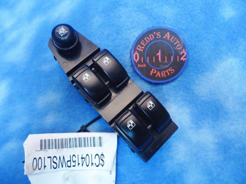 07-09 chevrolet aveo master power window switch oem used side scratches 119r