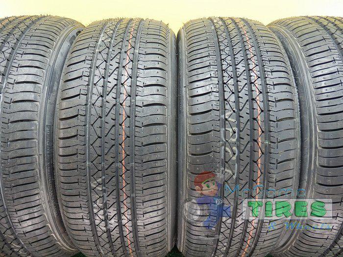 4 new tires 225/55/17 bridgestone potenza re92a m+s *free m&b* 2255517 22555r17