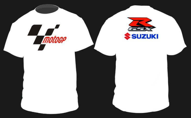 Brand new moto gp suzuki gsxr motorcycle t shirt!! very cool!! s,m,l,xl