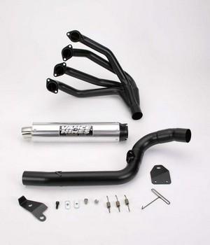 Vance & hines supersport exhaust full system stainless for kawasaki zx-11 90-01