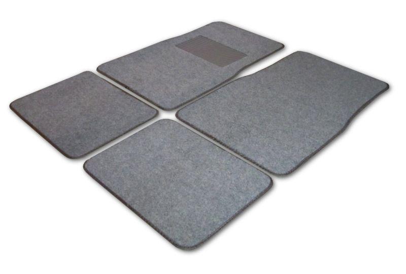 New generation silver 4.3 lb car carpet floor mats for dodge chrysler set #3c