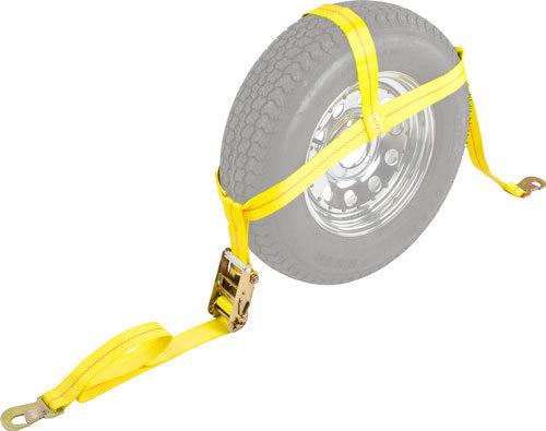 Auto tire trailer tie downs-car trailer net basket strap (cts-rat-snap)