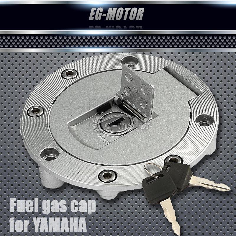 Fuel gas cap with cover key for yamaha yzf r1 98-99 yzf r1 r6 99-02 yzf 600 750 