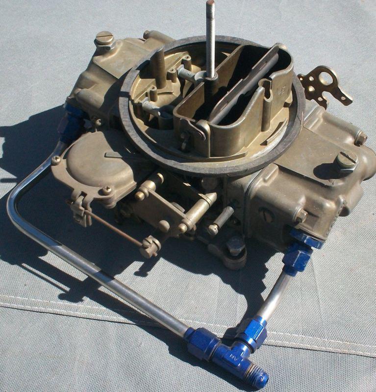 Holley 3310-4 750 cfm vacuum secondary carb rat rod gasser