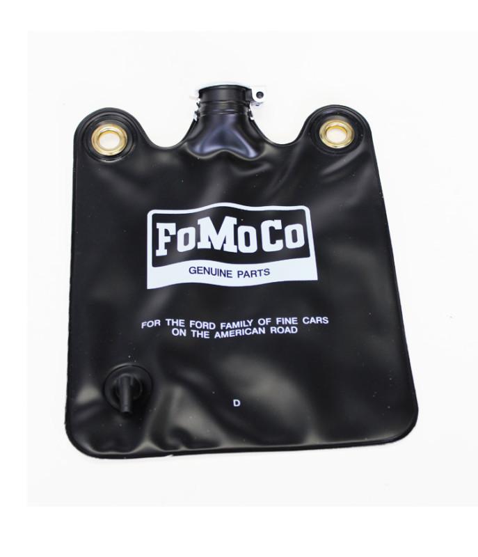 New 1966 ford mustang windshield washer fluid bag with fomoco logo