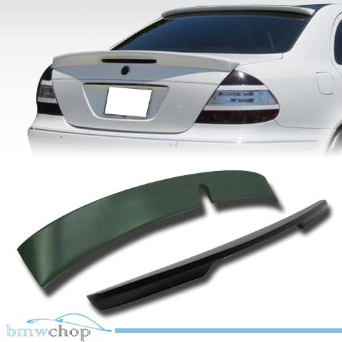 Mercedes benz w203 carson type trunk rear + l type roof wing spoiler 01-07 new●