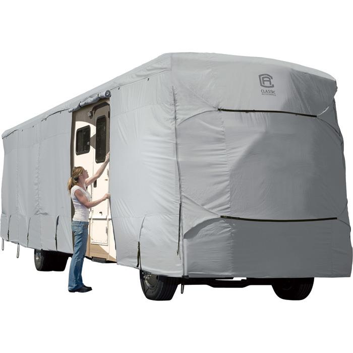 Classic accessories permapro class a rv cover- gray fits 37ft to 40ft rvs