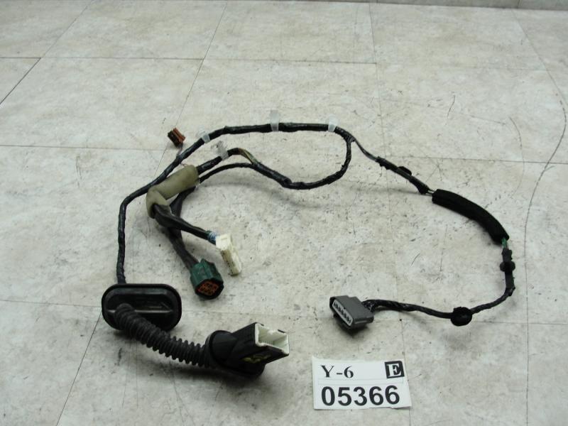 2007 08 g35 sedan left driver side rear back door wire wiring harness cable oem