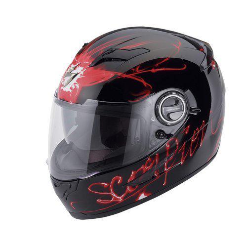 Scorpion exo-500 ardent full-face helmet red