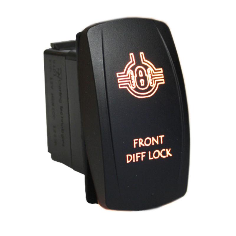 Rocker switch 630w 12 volt front diff lock carling laser etched dakota sierra