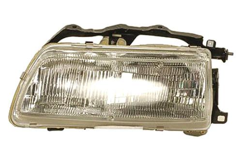 Replace ho2502102 - 90-91 honda civic front lh headlight assembly