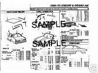 1977 1978 1979 lincoln mark v 77 78 79 body parts list crash sheets m2bk
